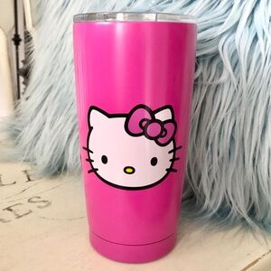Hello Kitty, Pink,‎ Stainless Steel, Travel Mug, Tumbler, 20oz, NEW, With Tags